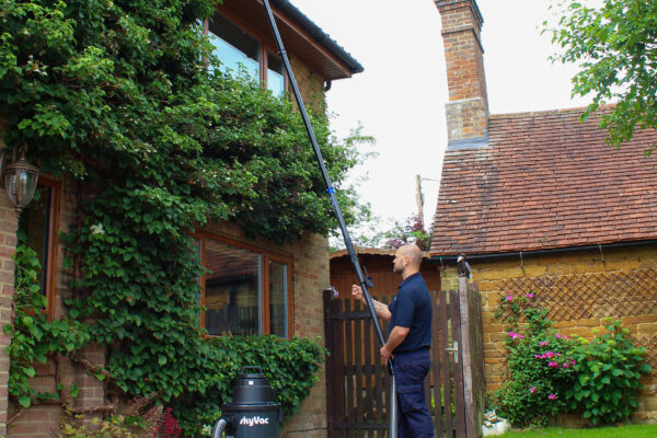 SkyVac Gutter Cleaning