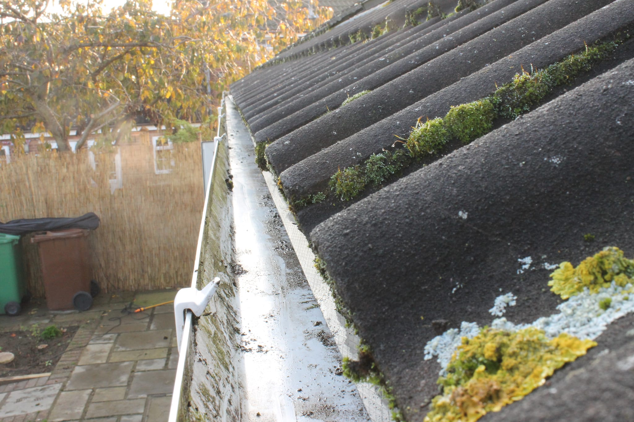 Clean Gutter after cleaning
